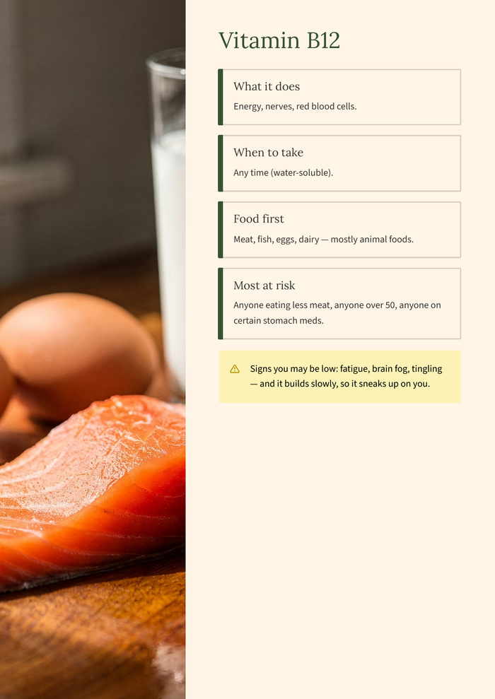 The Complete Vitamin Guide sample page